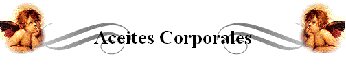 Aceites Corporales