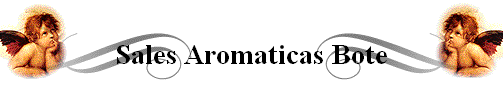 Sales Aromaticas Bote